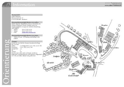 Information Postanschrift: Schloss Buchenau Hermann-Lietz-Str. 13 DEiterfeld – Buchenau