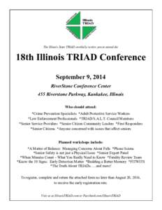 18th Illinois TRIAD Conference