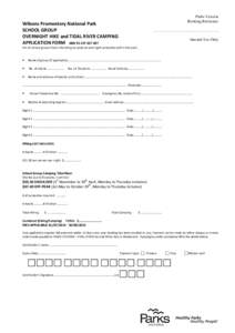 Microsoft Word - School Group- WPNP overnight hike application form[removed]docx