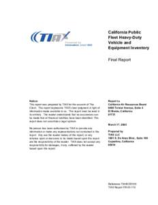 Petroleum products / Pollution / Diesel engines / Sustainable transport / Air pollution in California / TIAX / Emission standard / AP 42 Compilation of Air Pollutant Emission Factors / Ultra-low-sulfur diesel / Air pollution / Atmosphere / Air dispersion modeling