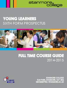 YOUNG LEARNERS  SIXTH FORM PROSPECTUS full time course guide[removed]