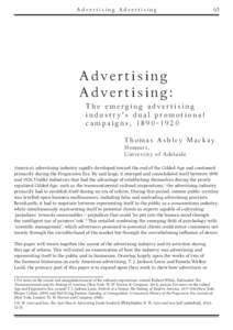Advertising Advertising  63 Advertising Advertising: