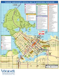 TOURISM VANCOUVER ’ S OFFICIAL MAP TO DOWNTOWN VANCOUVER[removed]Wes t)