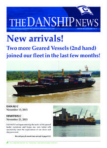 THE DANSHIP NEWS A SEMI-ANNUAL EDITION OF DANAOS SHIPPING CO. LTD.