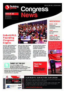 BELLA CENTER COPENHAGEN  Congress News  Issue #3