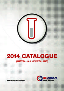 2014 CATALOGUE (AUSTRALIA & NEW ZEALAND) www.nrl.gov.au/QConnect  QConnect Serology Multimarker Range