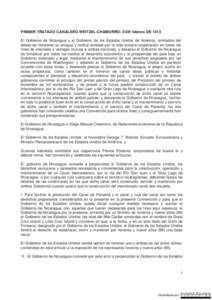 Tratado Chamorro-Weitzel, entre Nicaragua y Estados Unidos, por pago a Nicaragua de tres millones de dólares por la concesión de construcción del canal - Washington, 05 de agosto 1914