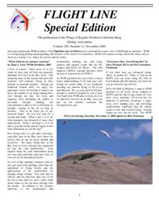Compendium of Flightline Special Edition Articles