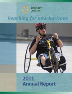 Reaching for new horizons[removed]Annual Report  LEADERSHIP MESSAGE