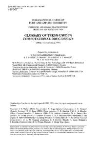 Quantum chemistry / Molecular physics / Molecular modelling / Molecular orbital / Linear combination of atomic orbitals / Gaussian orbital / Force field / Quantitative structure–activity relationship / Drug design / Chemistry / Theoretical chemistry / Computational chemistry