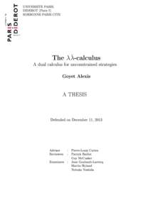 Models of computation / Lambda calculus / Formal methods / Logic in computer science / Programming language / Formal language / Actor model / Semantics / Combinatory logic / Applied mathematics / Theoretical computer science / Mathematics