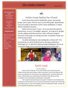 The Golden Gazette  February 2011 a   