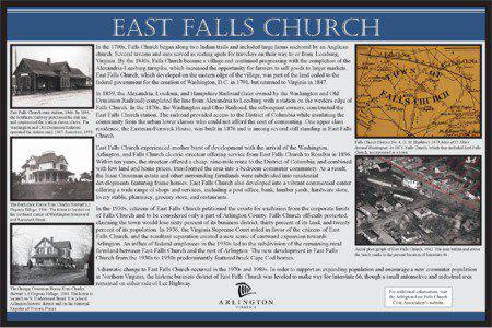 east falls church In the 1700s, Falls Church began along two Indian trails and included large farms anchored by an Anglican church. Several taverns and inns served as resting spots for travelers on their way to or from Leesburg,