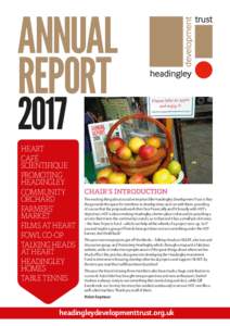 ANNUAL REPORT 2017 HEART CAFÉ