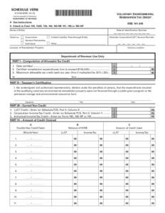 SCHEDULE VERB 41A720VERB[removed]Commonwealth of Kentucky DEPARTMENT OF REVENUE  *[removed]*