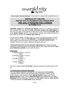 Microsoft Word - Jolly Rogers Halloween Press Release