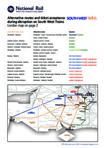 Clapham Junction railway station / Tramlink / London Borough of Sutton / West Hampstead / Mitcham Junction station / London postal district / SW postcode area / London Underground / Bakerloo line / Transport in London / Rail transport in the United Kingdom / Transport in the United Kingdom