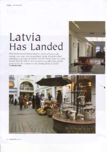 TRAVEL DESTINATIONS  Latvia Has Landed With Switzerland dominating in terms of Iuxury ski