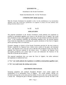 Law / Supreme court / Appellate court / Supreme Court of Nevada / South Carolina Court of Appeals / Georgia Court of Appeals / State governments of the United States / Government / Court systems