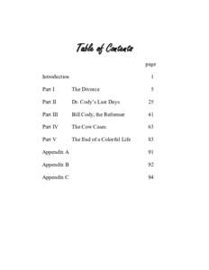 Table of Contents page Introduction 1