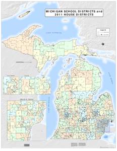 MICHIGAN SCHOOL DISTRICTS and 2011 HOUSE DISTRICTS Calumet  Grant Township #2