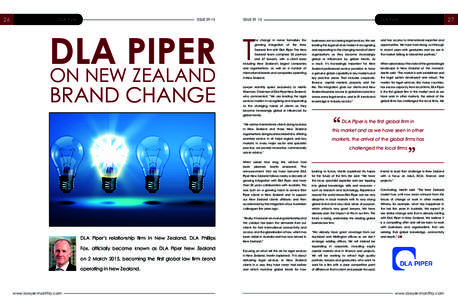 DLA Piper  ISSUEDLA PIPER ON NEW ZEALAND