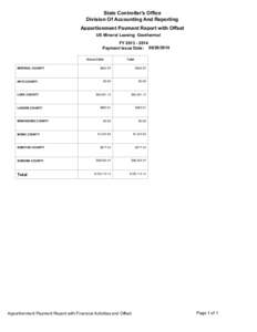 U.S. Mineral Lease - Geothermal