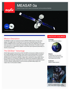 MEASAT Satellite Systems / Space technology / MEASAT-3 / Land Launch / Orbital Sciences Corporation / Satellite / Horizons-2 / Telkom-2 / Spaceflight / Spacecraft / Science and technology in Malaysia