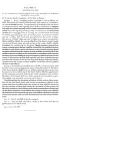 CHAPTER 47 HOUSE BILL No[removed]AN ACT concerning the county fair board of Cloud county; amending K.S.A[removed]and repealing the existing section.  Be it enacted by the Legislature of the State of Kansas: