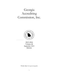 Georgia Accrediting Commission, IncVolume 46