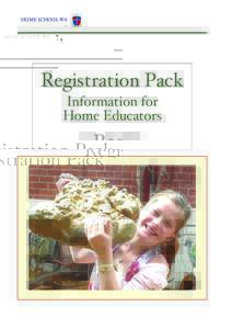 HOME SCHOOL WA  Registration Pack Information for Home Educators by Annette Louwen