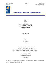 EC135 iaw EASA-TCDS 8 November 2011