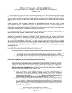 Employment / Background check / Fair Credit Reporting Act / Criminal record / Dismissal / General contractor / Credit bureau / Identity theft / Internet privacy / Credit / Economics / Finance