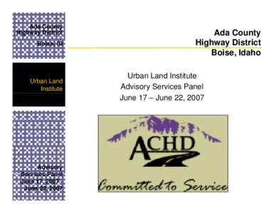 Microsoft PowerPoint - ULI-ACHD-Report.ppt [Compatibility Mode]
