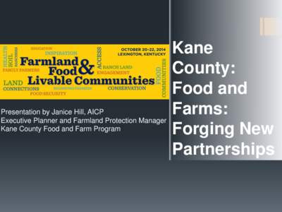 Kane County: Food and Farms