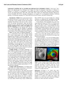 Fossa / Planetary science / Planetary geology / 4 Vesta