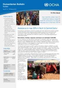 OCHA Sudan Weekly Humanitarian Bulletin