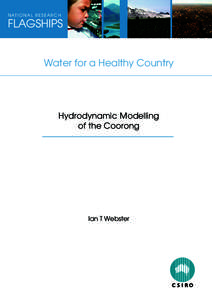Hydrodynamic modelling report final1.doc