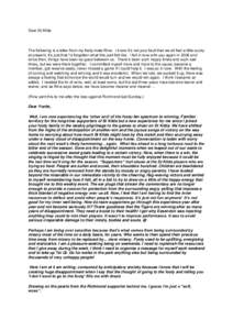 Dear St.Kilda  The following is a letter from my footy mate Rina. I know it’s not your fault that we all feel a little sucky at present, it’s just that I’d forgotten what this part felt like. I fell in love with yo