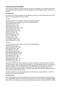 Flanders Cup Sint-Niklaas[removed]Onze Lieve Heer Hemelvaart staat bij onze atleten al jaren met stip aangeduid in hun agenda. Elk jaar vindt op die dag onze Flanders Cup plaats. Ook dit jaar tekenden weer heel wat at