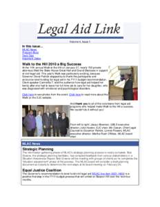 Volume 4, Issue 1  In this issue... MLAC News Program Buzz Tech Tips