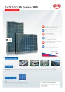 Energy conversion / Solar panel / BYD Company / Solar cell / Energy / Photovoltaics / Technology