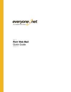 April 14  Rich Web Mail Quick Guide Version 1.3