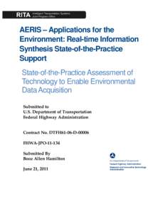 Microsoft Word - FHWA-JPO[removed]AERIS Data Acquistion Technologies[removed]docx