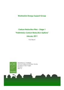 LCIC Report - Wenhaston Preliminary Carbon Reduction Plan March 2011x