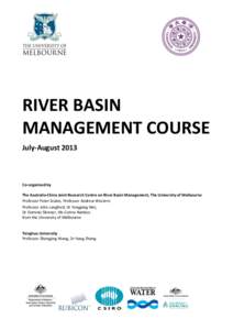 River Basin Management Course