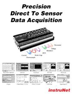 Precision Direct To Sensor Data Acquisition Thermistor i