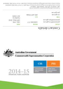 Contact details[removed]css.gov.au pss.gov.au