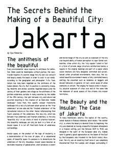 Monu#06_The Secrets Behind the Making of a Beautiful City by Ilya F. Maharika and Hans Frei.indd