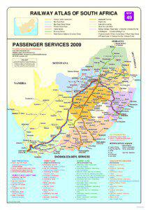 Shosholoza Meyl / Transnet / Pretoria railway station / Metrorail / Johannesburg / Johannesburg Park Station / Durban / Cape Town / Port Elizabeth railway station / Provinces of South Africa / Geography of Africa / Rail transport in South Africa